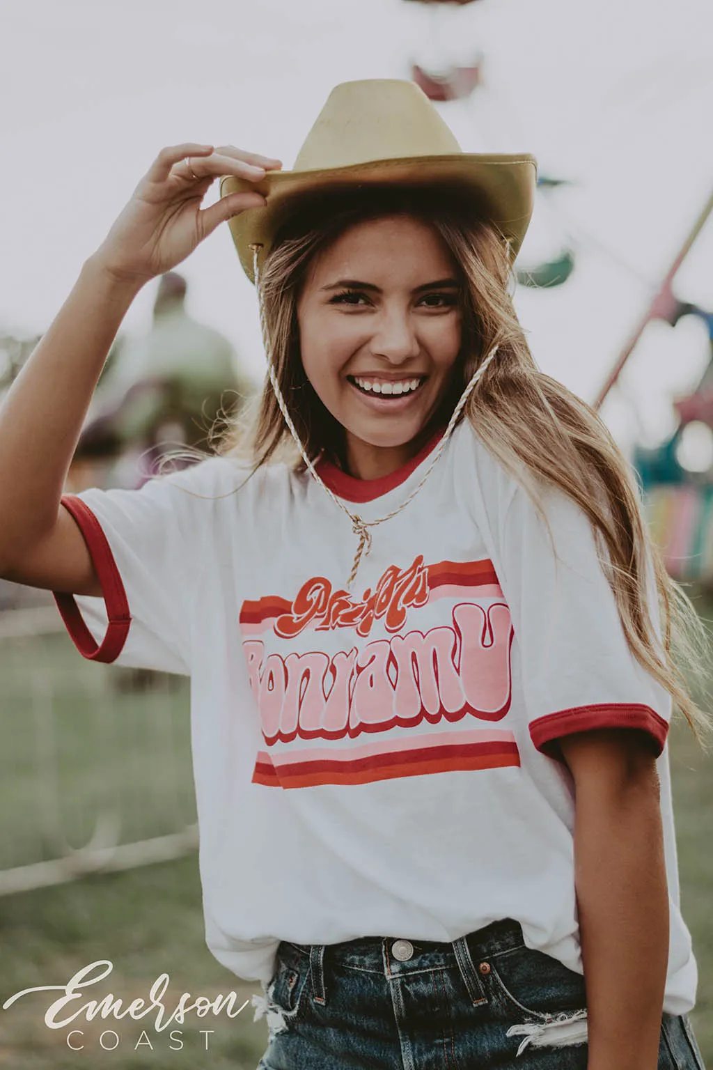 Phi Mu Bonnamu Ringer Tee