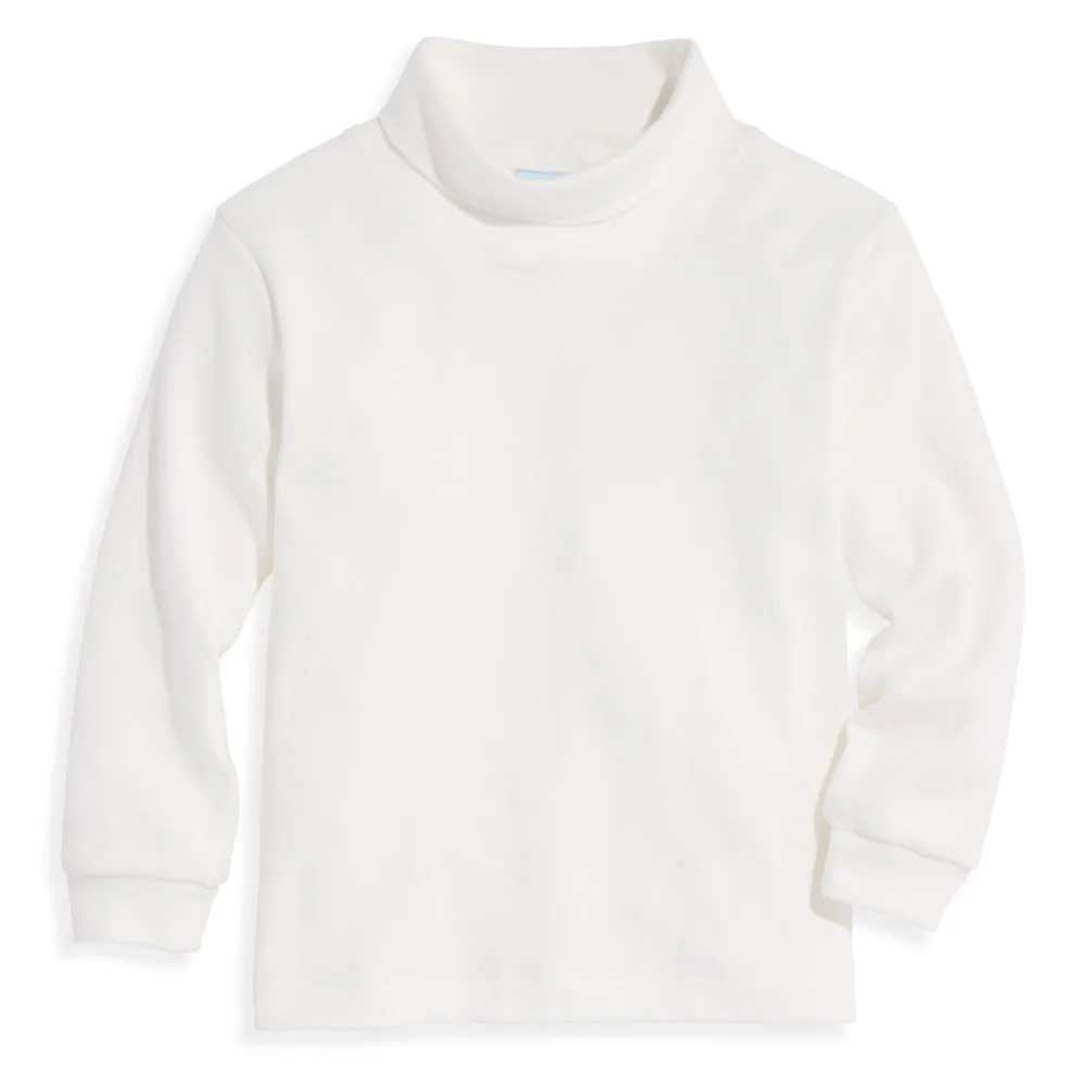 Pima Turtleneck -- Ivory