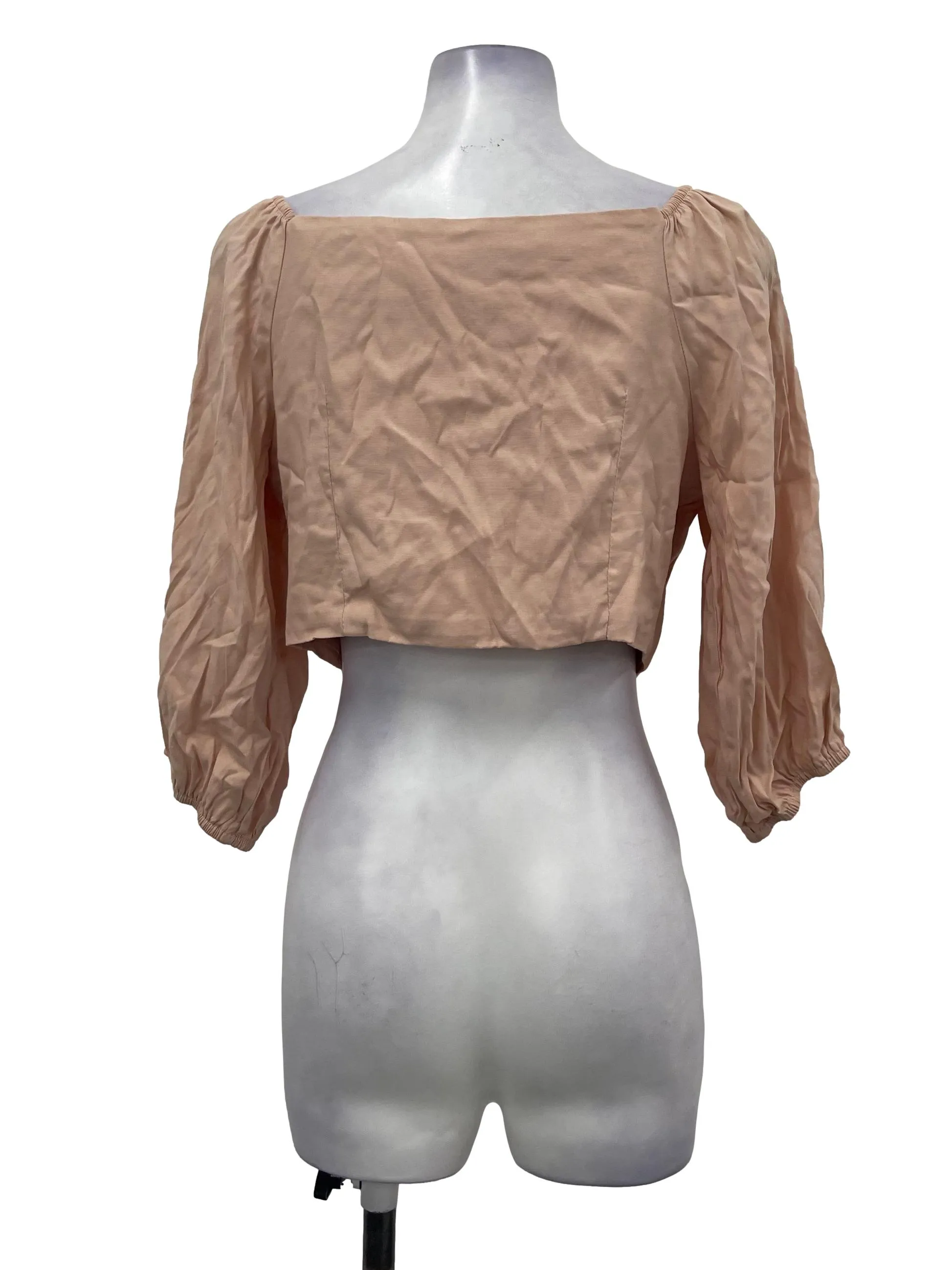 Pink Button Blouse TEM