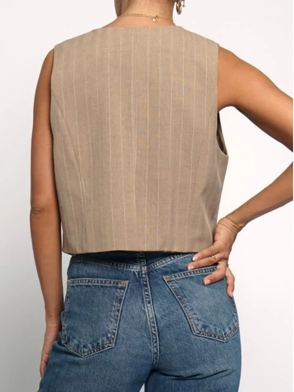 Pinstripe - Tie Vest