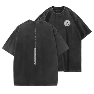 Pride in Self in Military and in Country Washed T-Shirt