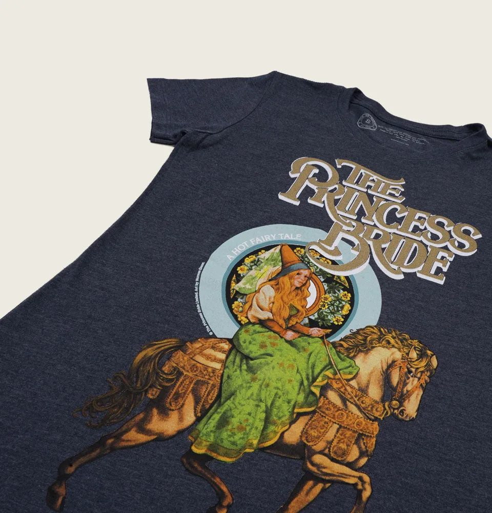 Princess Bride Women's Blue Fitted T-Shirt