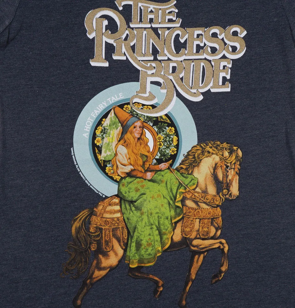 Princess Bride Women's Blue Fitted T-Shirt