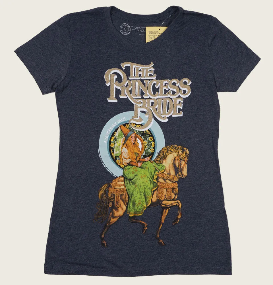 Princess Bride Women's Blue Fitted T-Shirt
