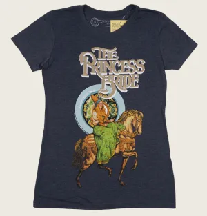 Princess Bride Women's Blue Fitted T-Shirt