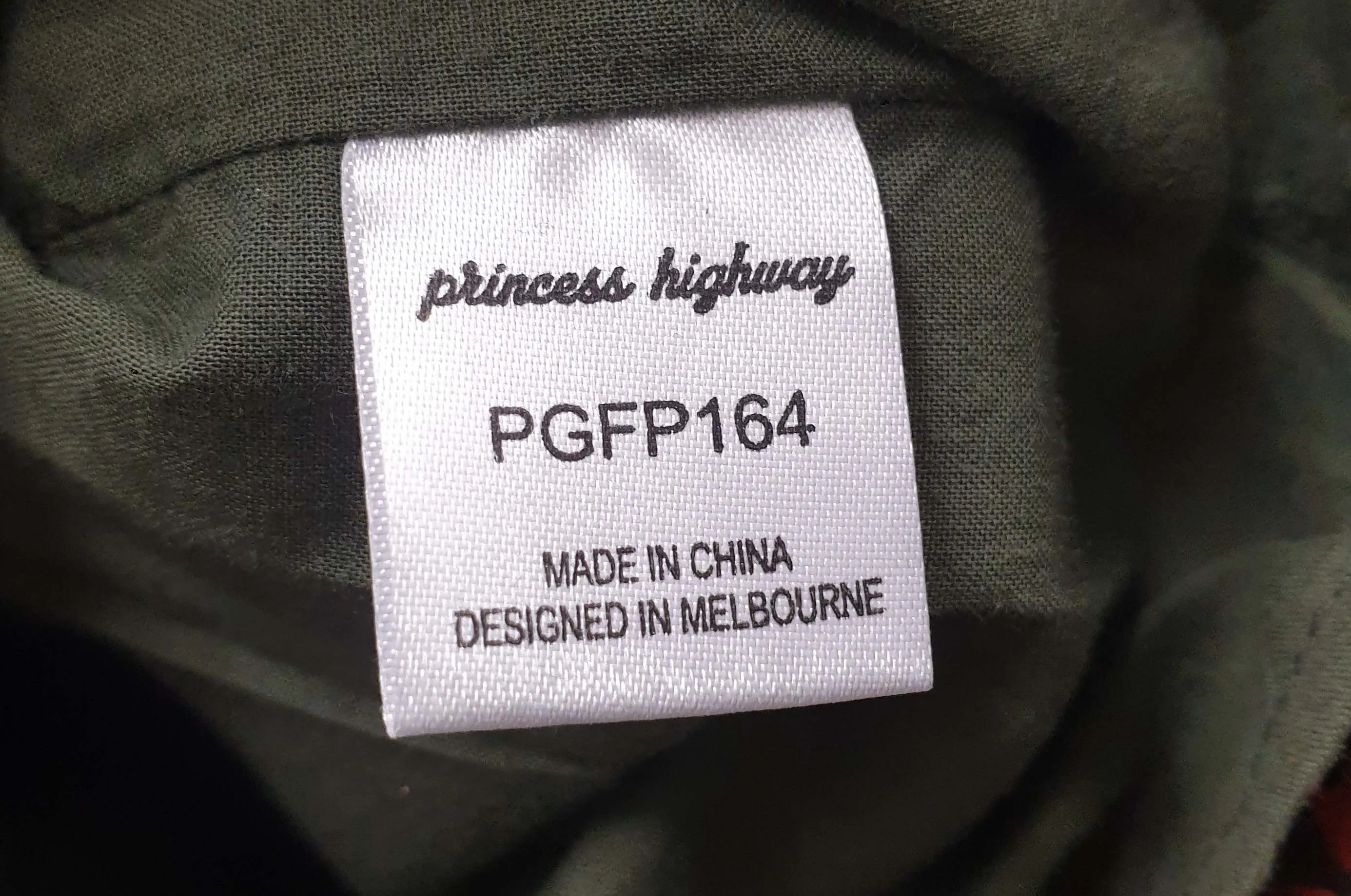 Princess Highway autumnal print skirt size 12