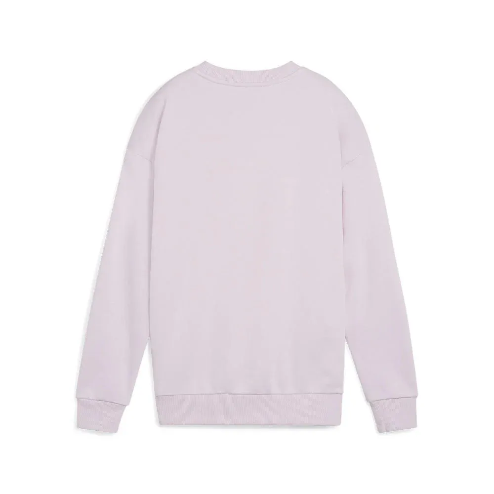 Puma Womens Essential  Embriodery Fleece Logo Crew