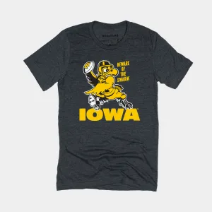 "Beware of the Swarm" Iowa Football Tee