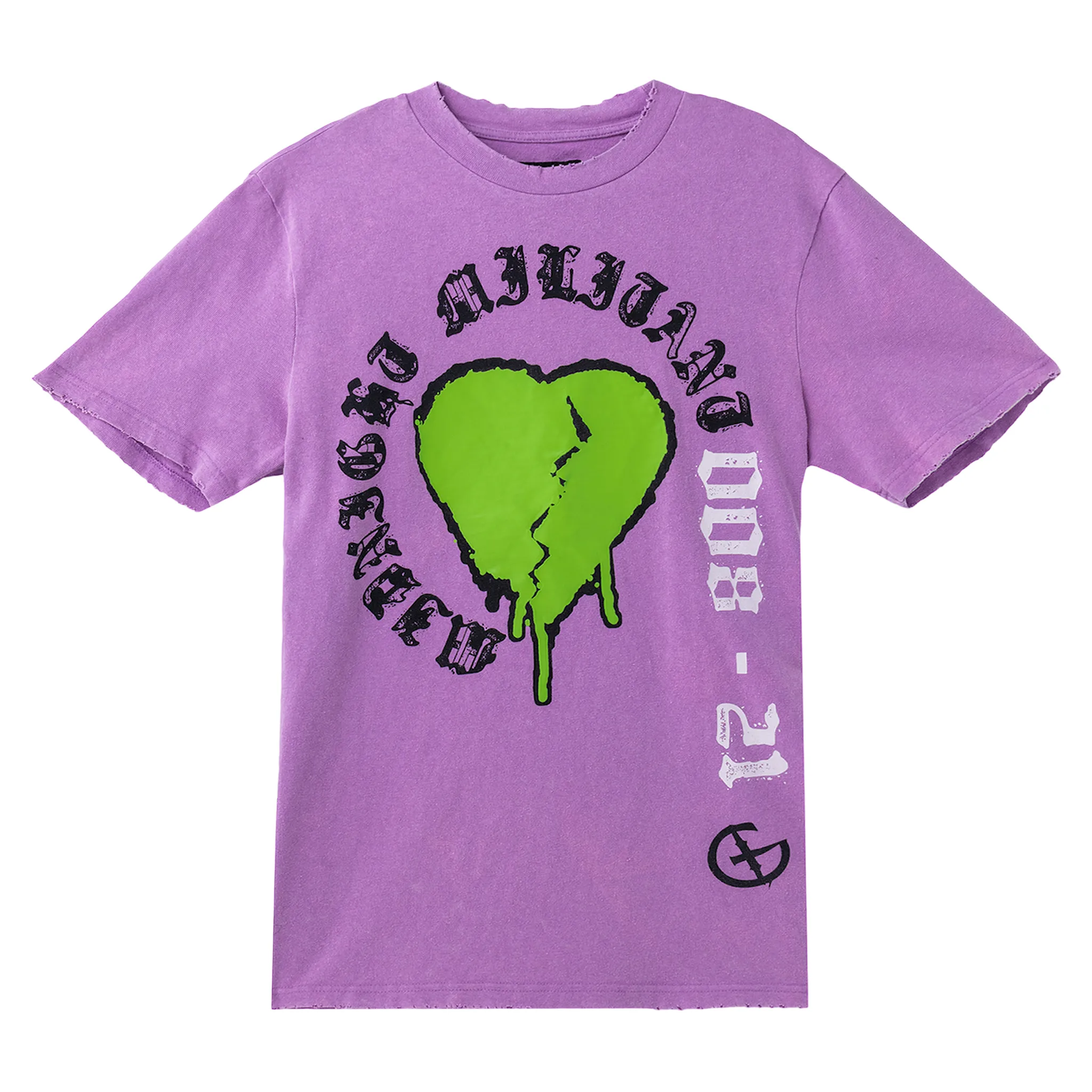 "DESOLATE" TEE (PLUM)