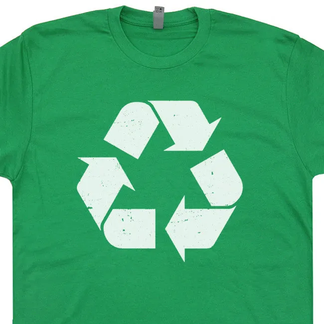 Recycle Symbol T Shirt Vintage Recycle T Shirt Recycle Logo Shirt