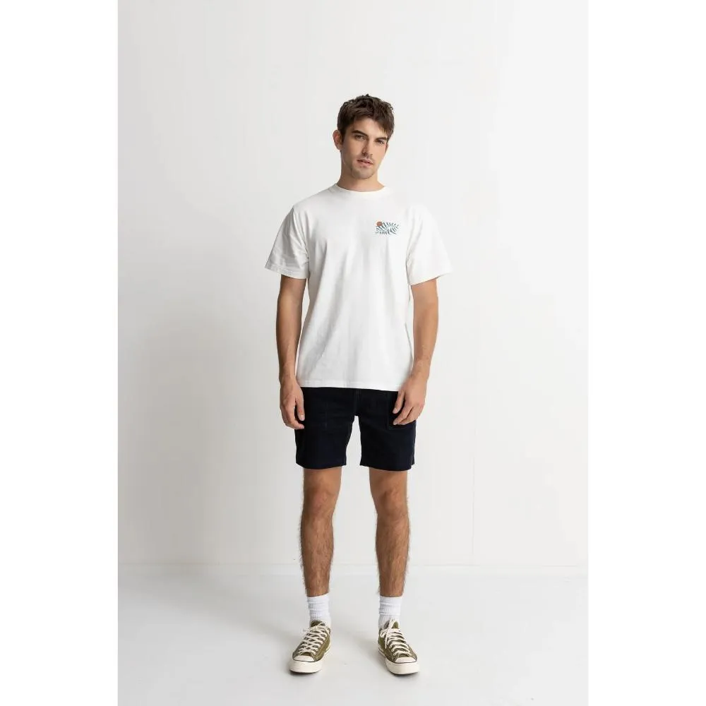 RHYTHM FERN VINTAGE T-SHIRT VINTAGE WHITE
