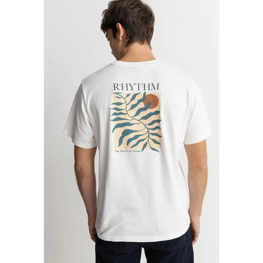 RHYTHM FERN VINTAGE T-SHIRT VINTAGE WHITE
