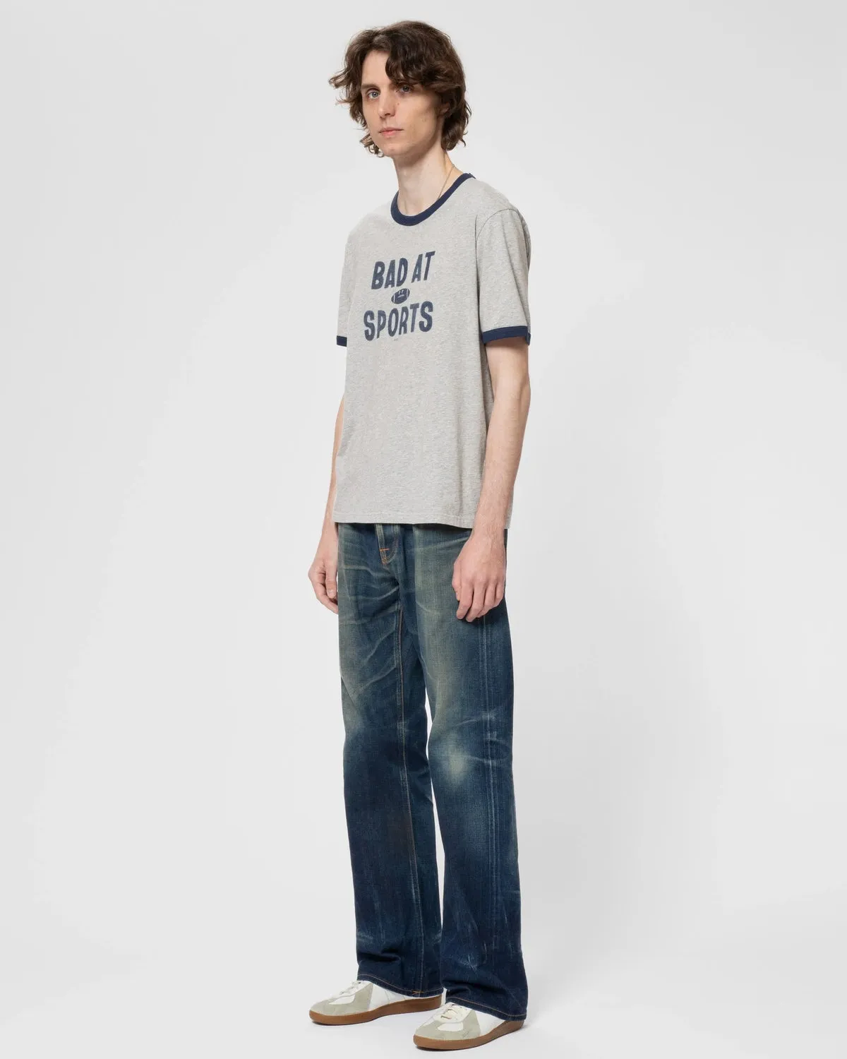 Ricky Bad At Sport T-Shirt - Grey