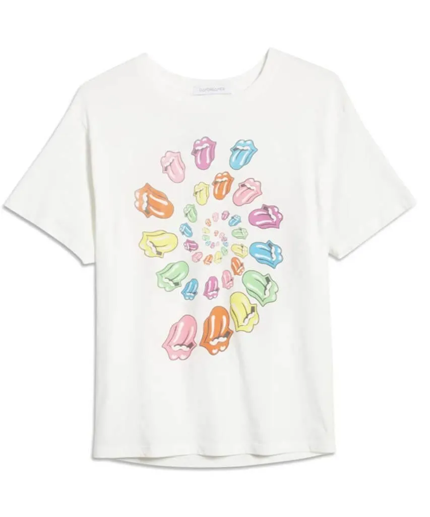 Rolling Stone Spiral Boyfriend Tee