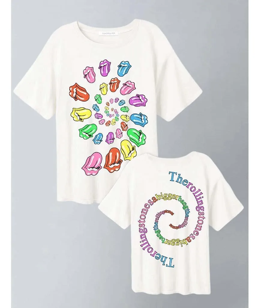 Rolling Stone Spiral Boyfriend Tee