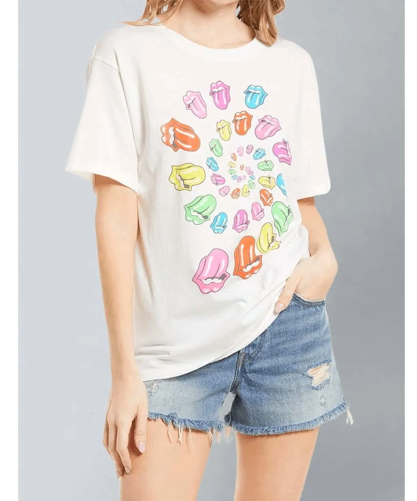 Rolling Stone Spiral Boyfriend Tee