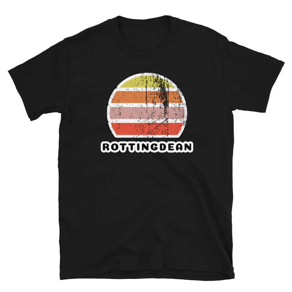 Rottingdean Vintage Sunset T-Shirt
