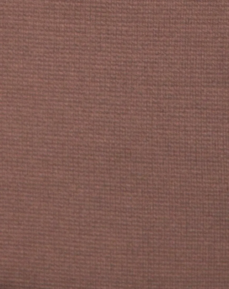 Ruxton Bodice in Cacao with Rectangle Square