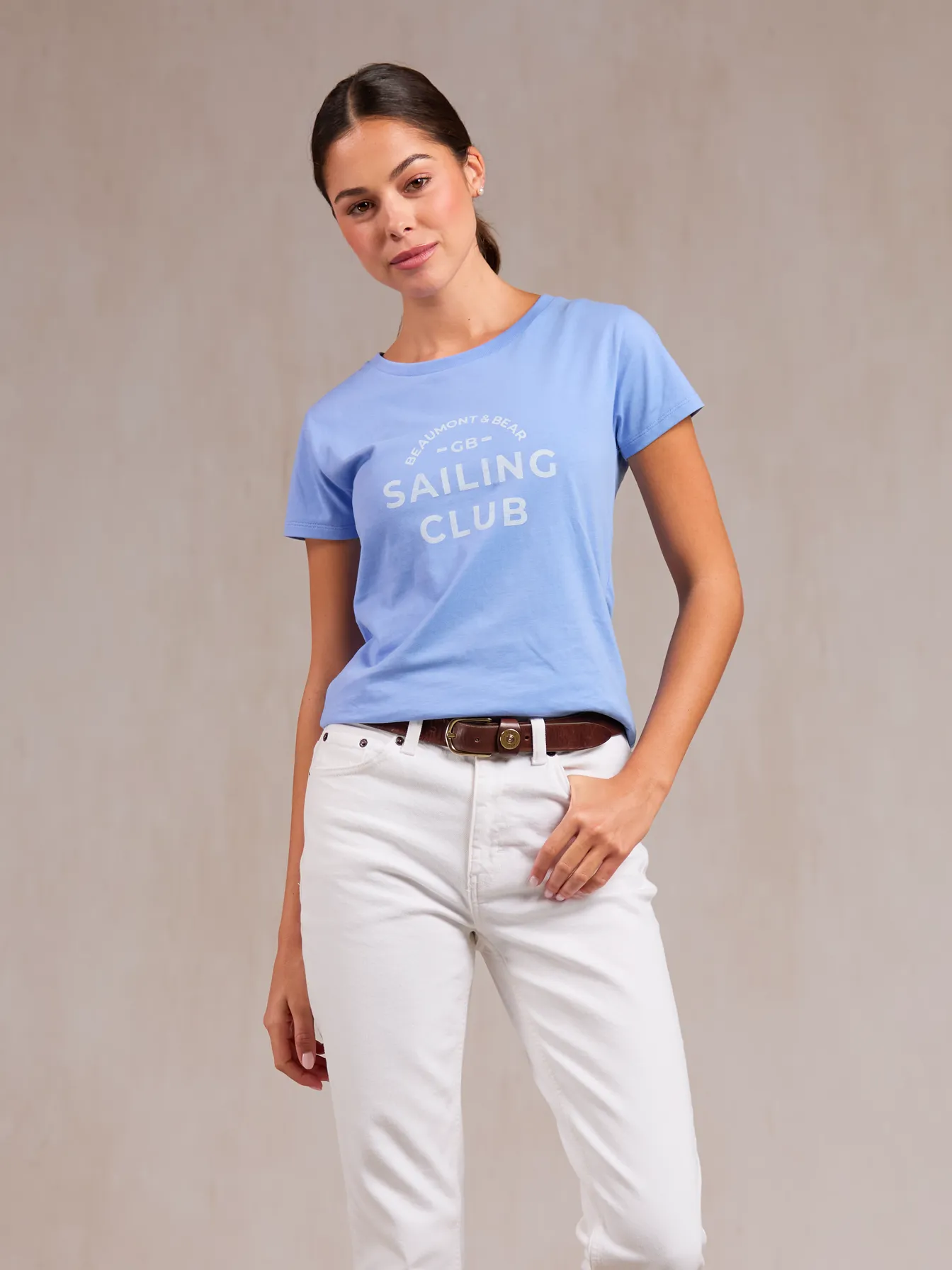 Sailing Club Women's T-Shirt - Cornflower Blue