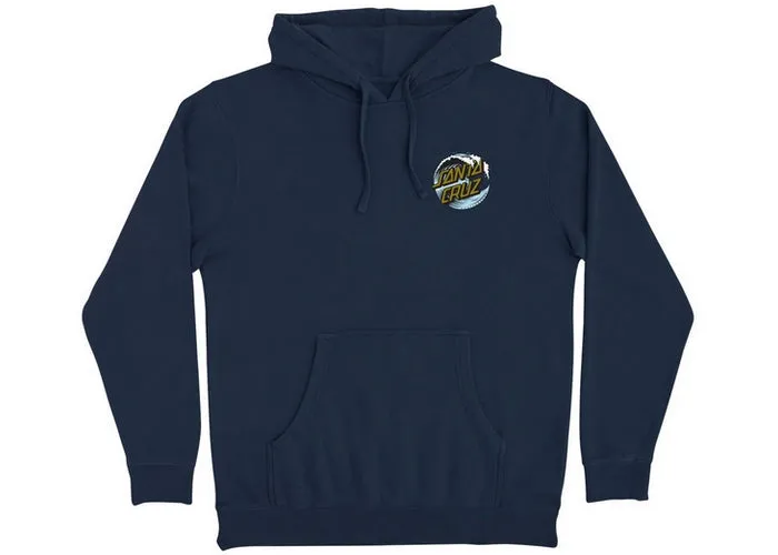 Santa Cruz Wave Dot Hoodie Slate/Gold