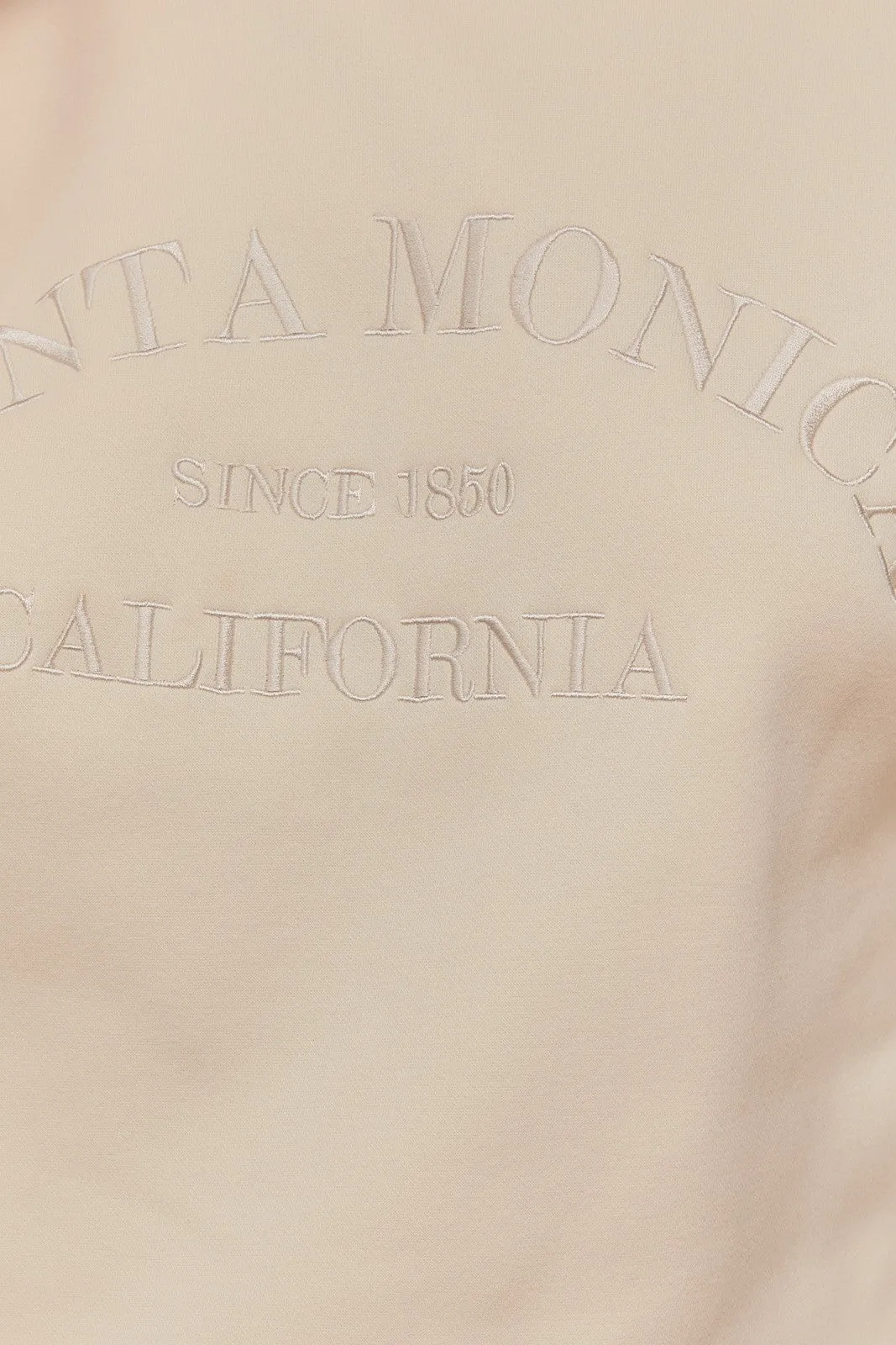 SANTA MONICA EMBROIDERY OVERSIZED SWEATS