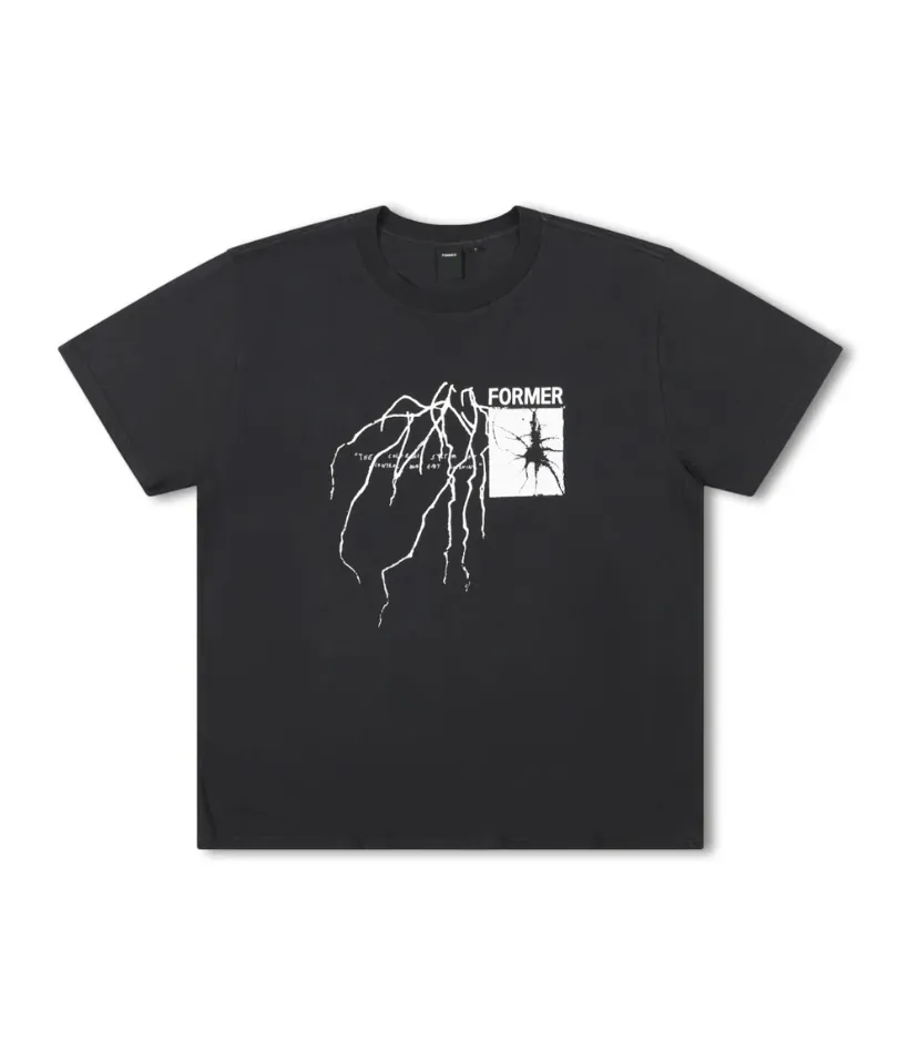 SCRAWL T-SHIRT - BLACK