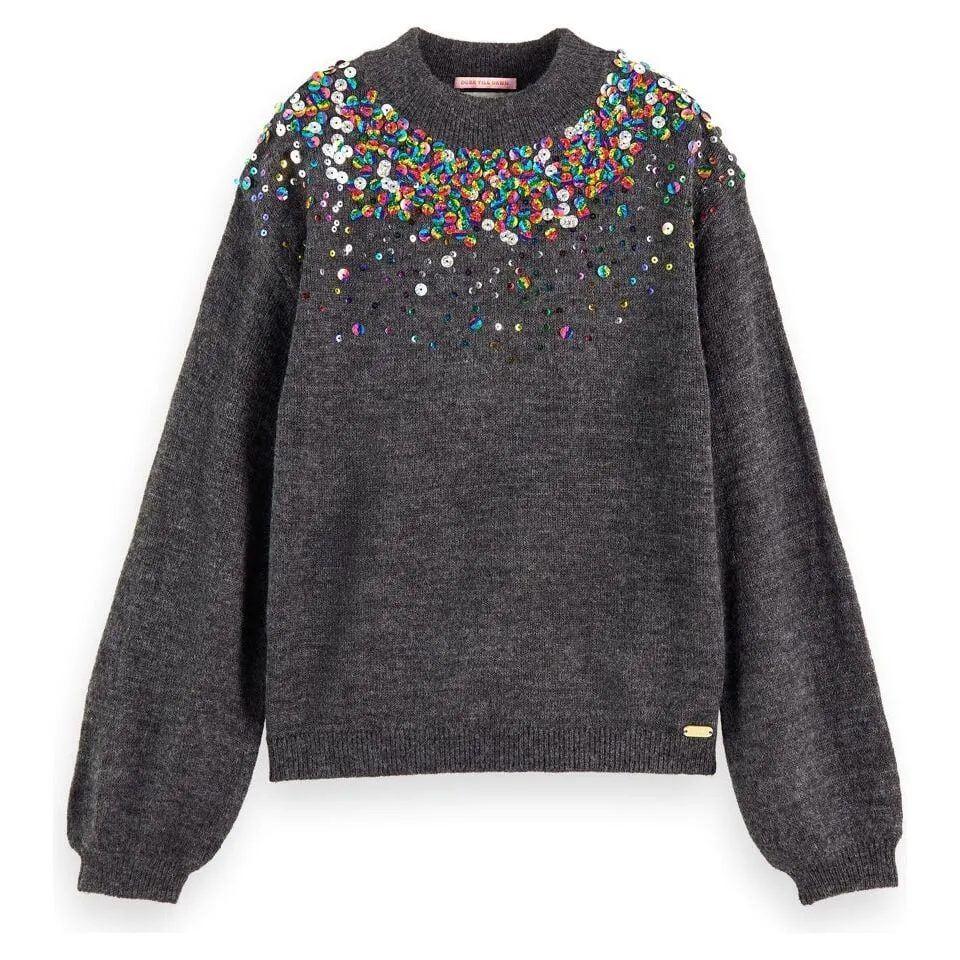 Sequin Pullover