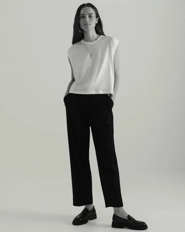 Sessun Deedoo Sleevless T-Shirt Optical White