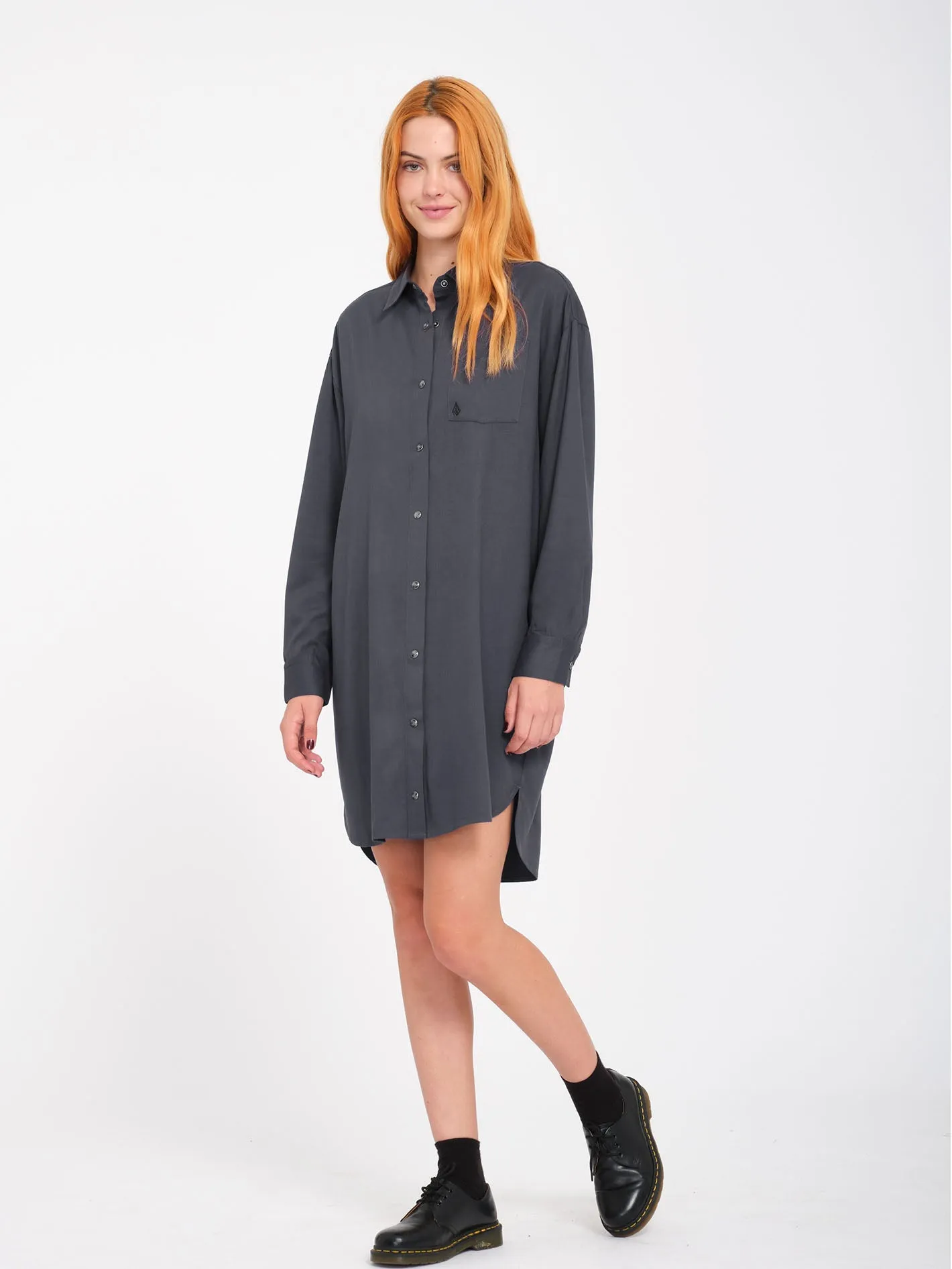 Sheart Kleid - Heather Black