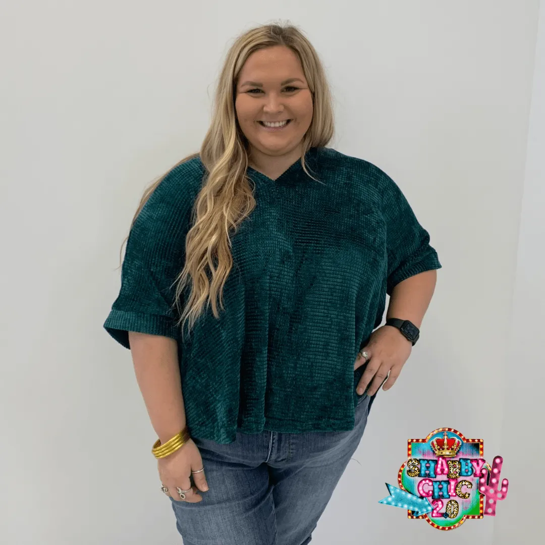 Simplistic Sweater Top - Emerald