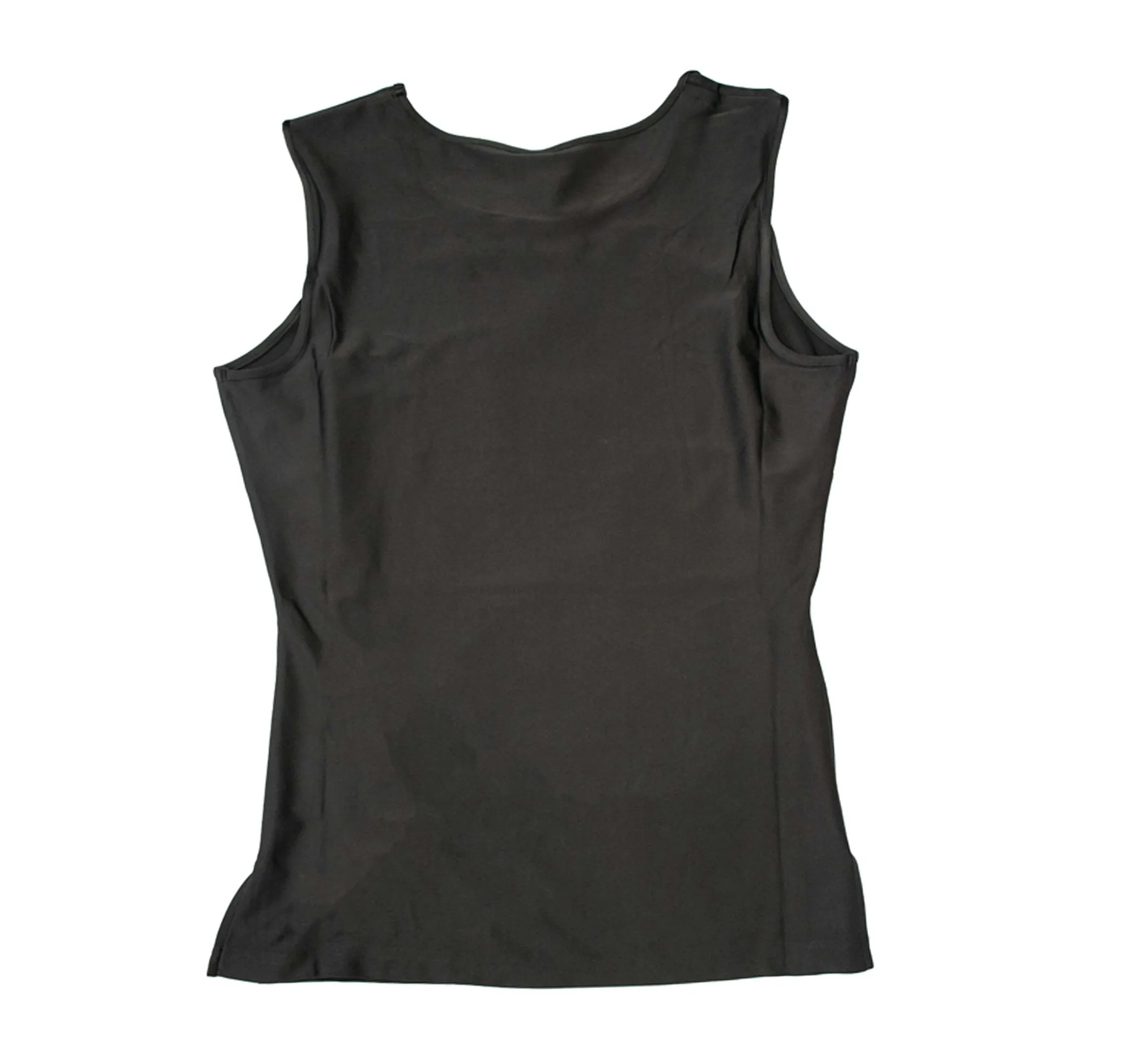 Sleeveless Royal Black Spandex Top