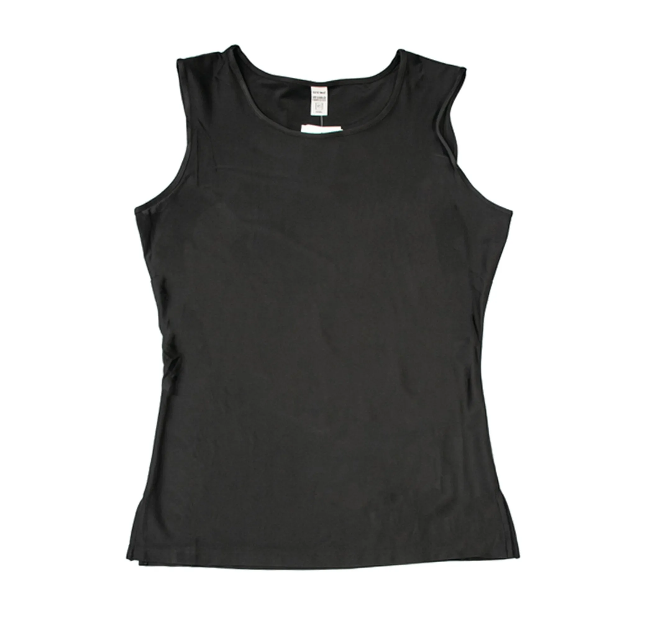 Sleeveless Royal Black Spandex Top