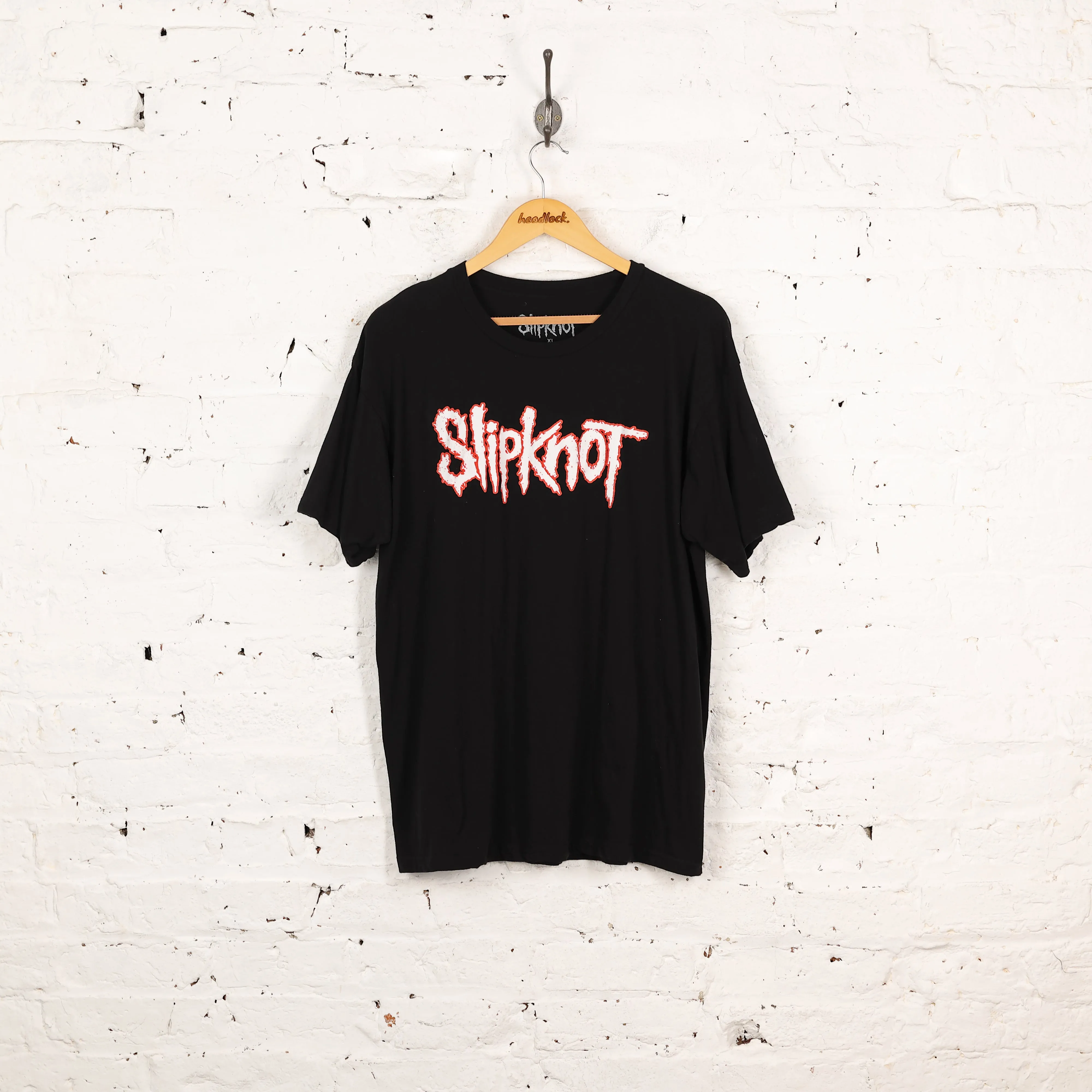 Slipknot Band T Shirt - Black - XL