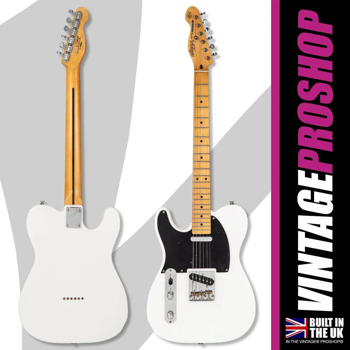 SOLD - Vintage V52 ProShop Custom-Build ~ Left hand ~ Gloss Olympic White