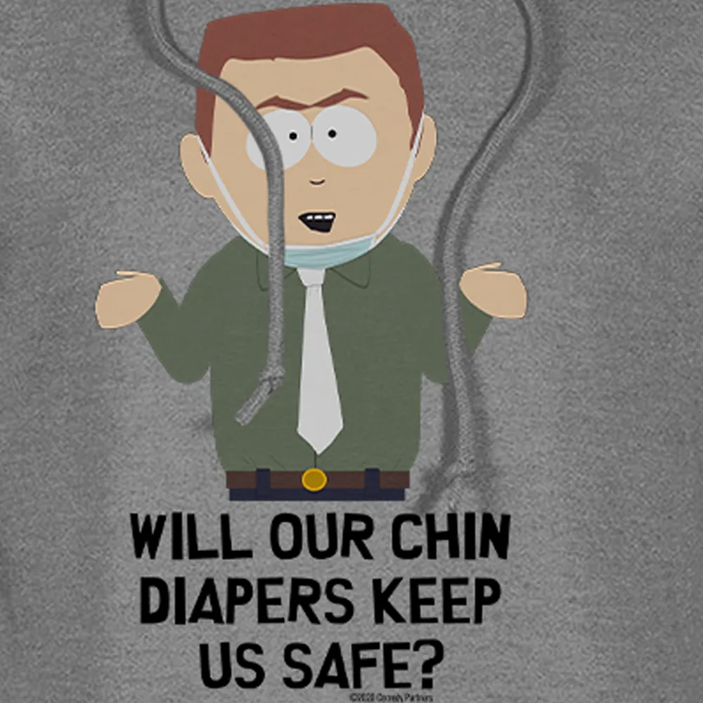 South Park Chin Diapers Hooded Sweatshirt
