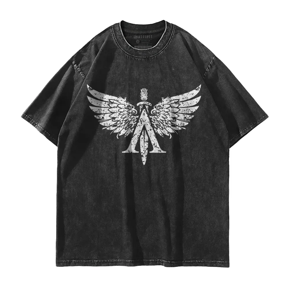 Spartan Wings Washed T-Shirt