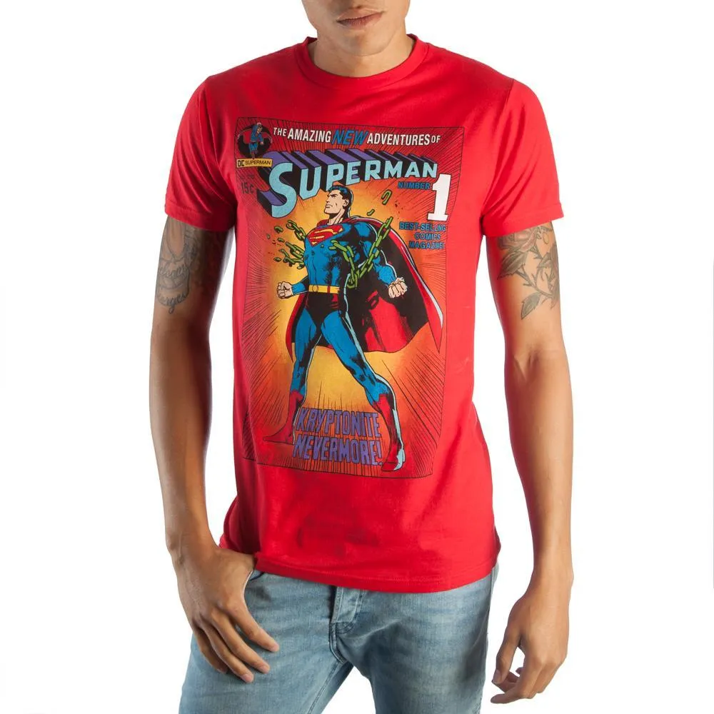 Special Box! Vintage Superman Comic Book Cover T-Shirt