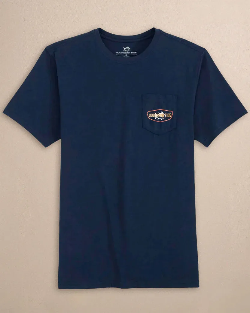 SS Vintage Badge Tee (Navy)