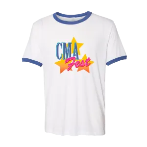 Stars Ringer Tee