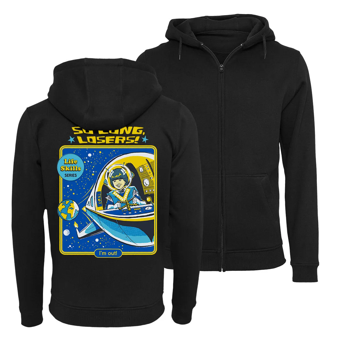 Steven Rhodes - So Long Losers - Zip-Hoodie