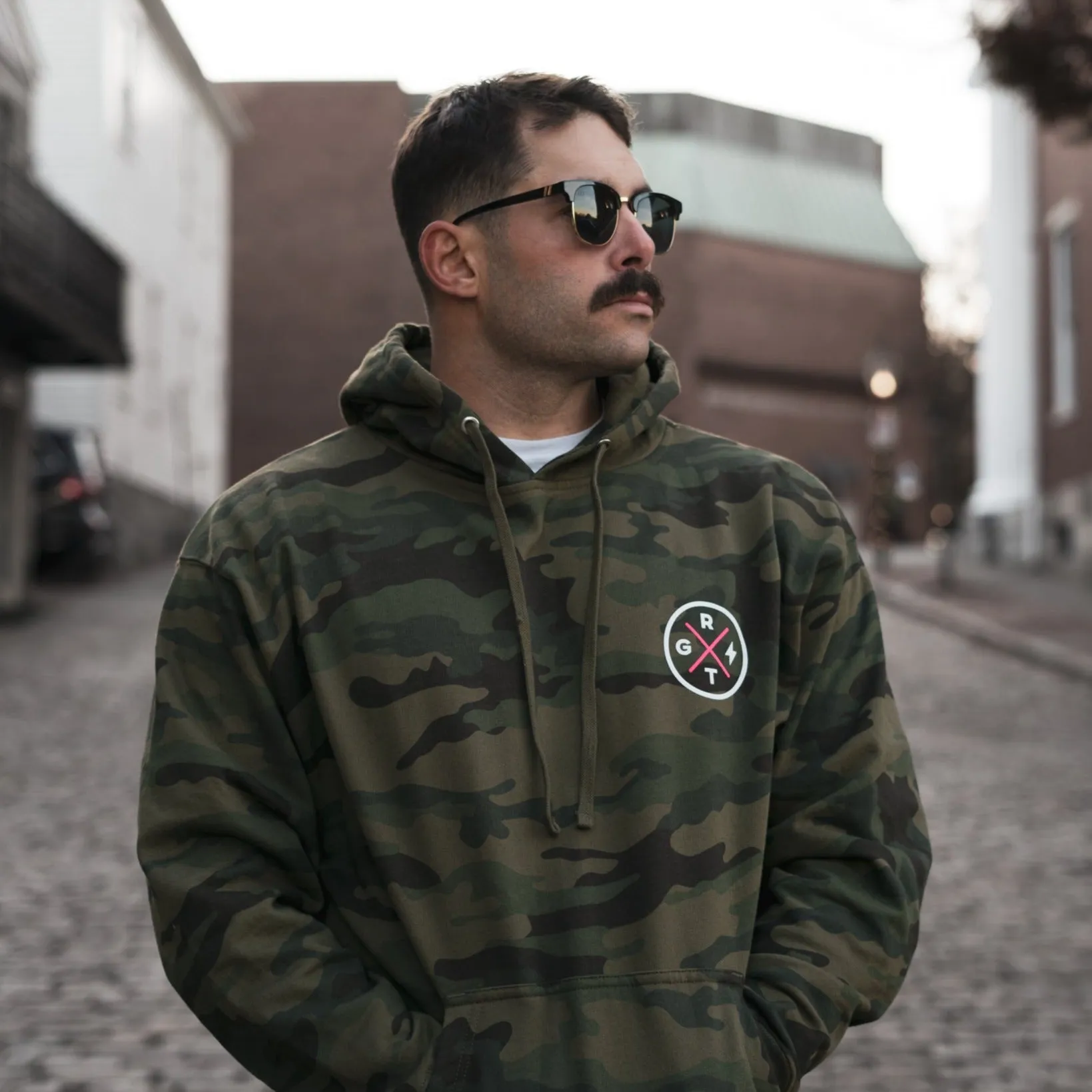 STRIKE - Camo Unisex Hoodie