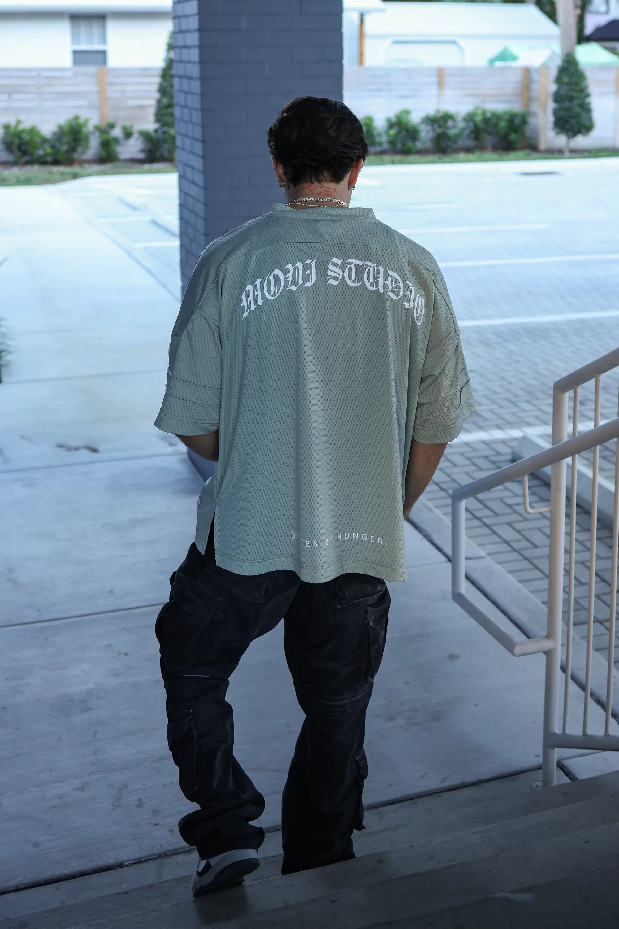 STUDIO CHAMPIONS JERSEY - MINT GREEN