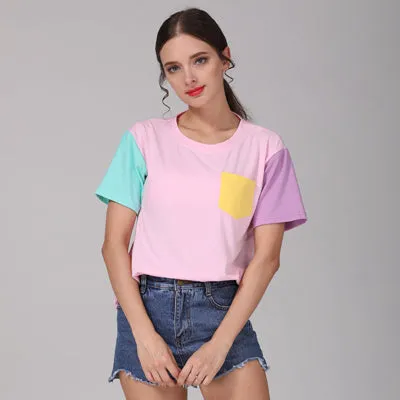 Sunny Day Color Block T-Shirt