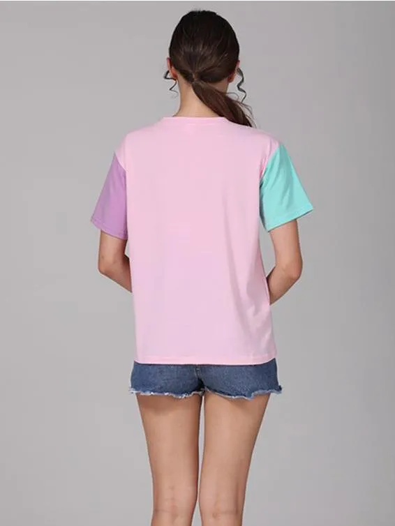 Sunny Day Color Block T-Shirt
