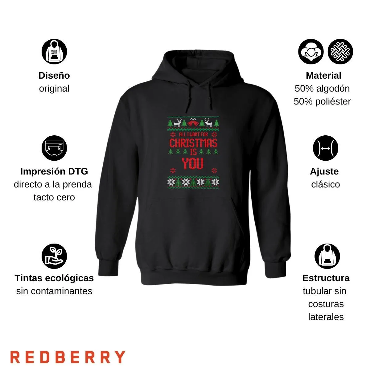 Suéter Navideño Ugly Sweater Mujer 012