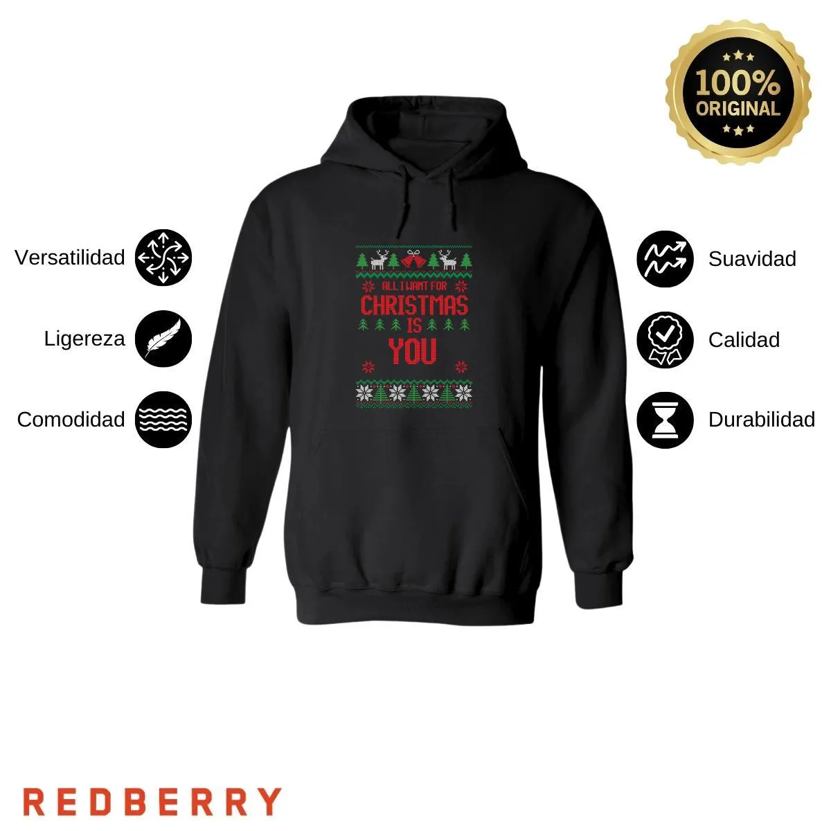 Suéter Navideño Ugly Sweater Mujer 012