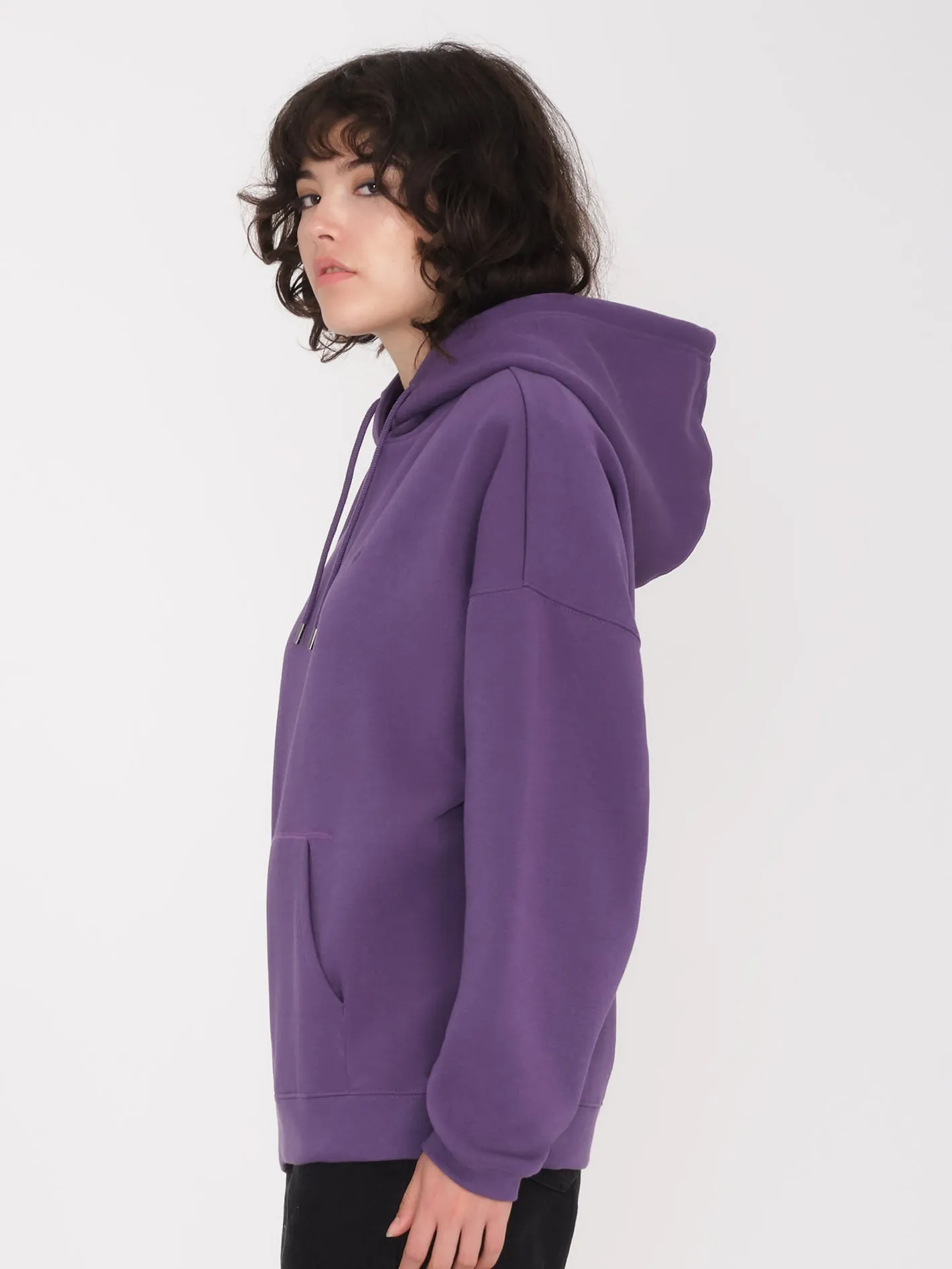 Sweat à capuche Stone Heart Up - DEEP PURPLE