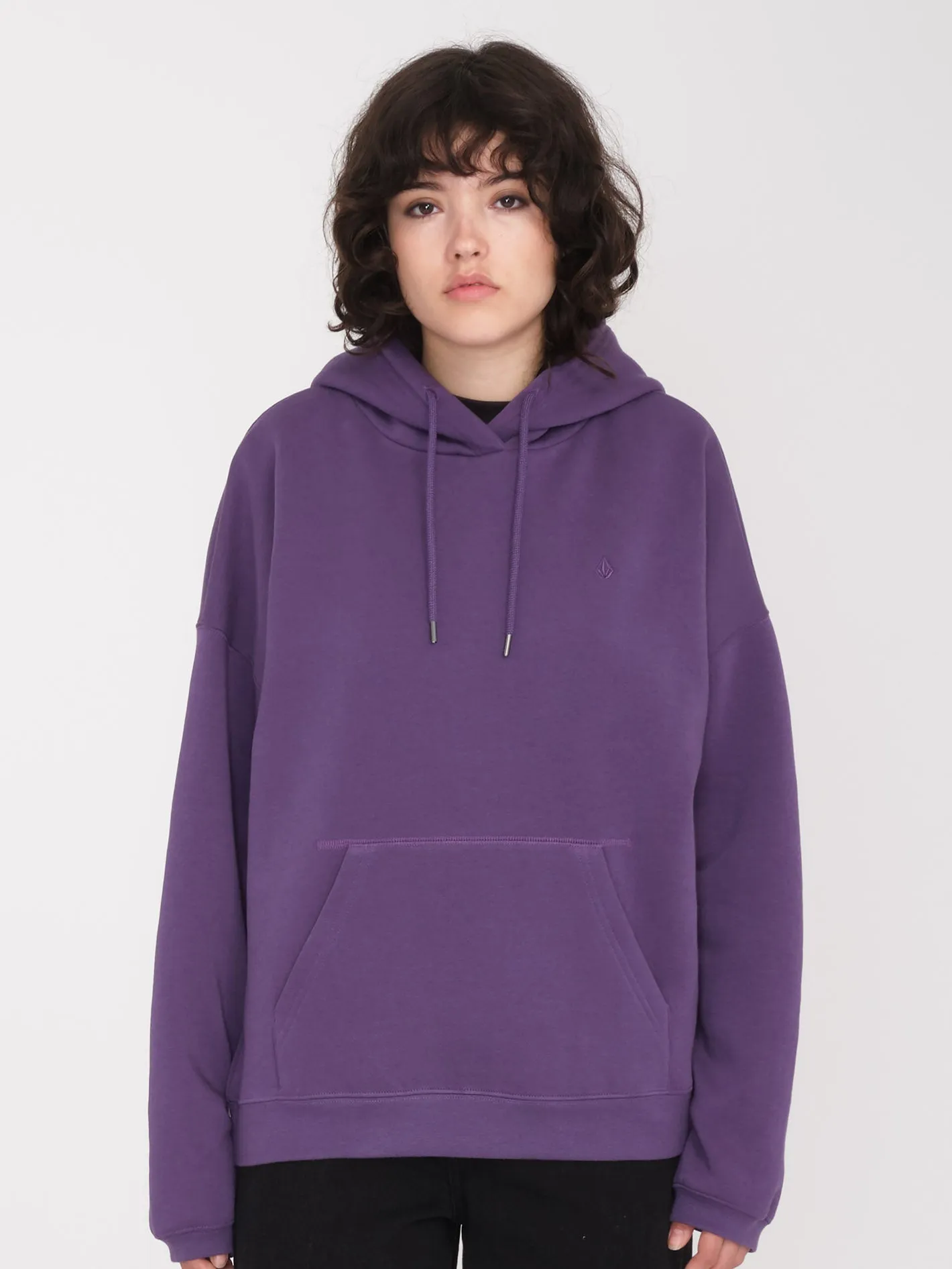 Sweat à capuche Stone Heart Up - DEEP PURPLE
