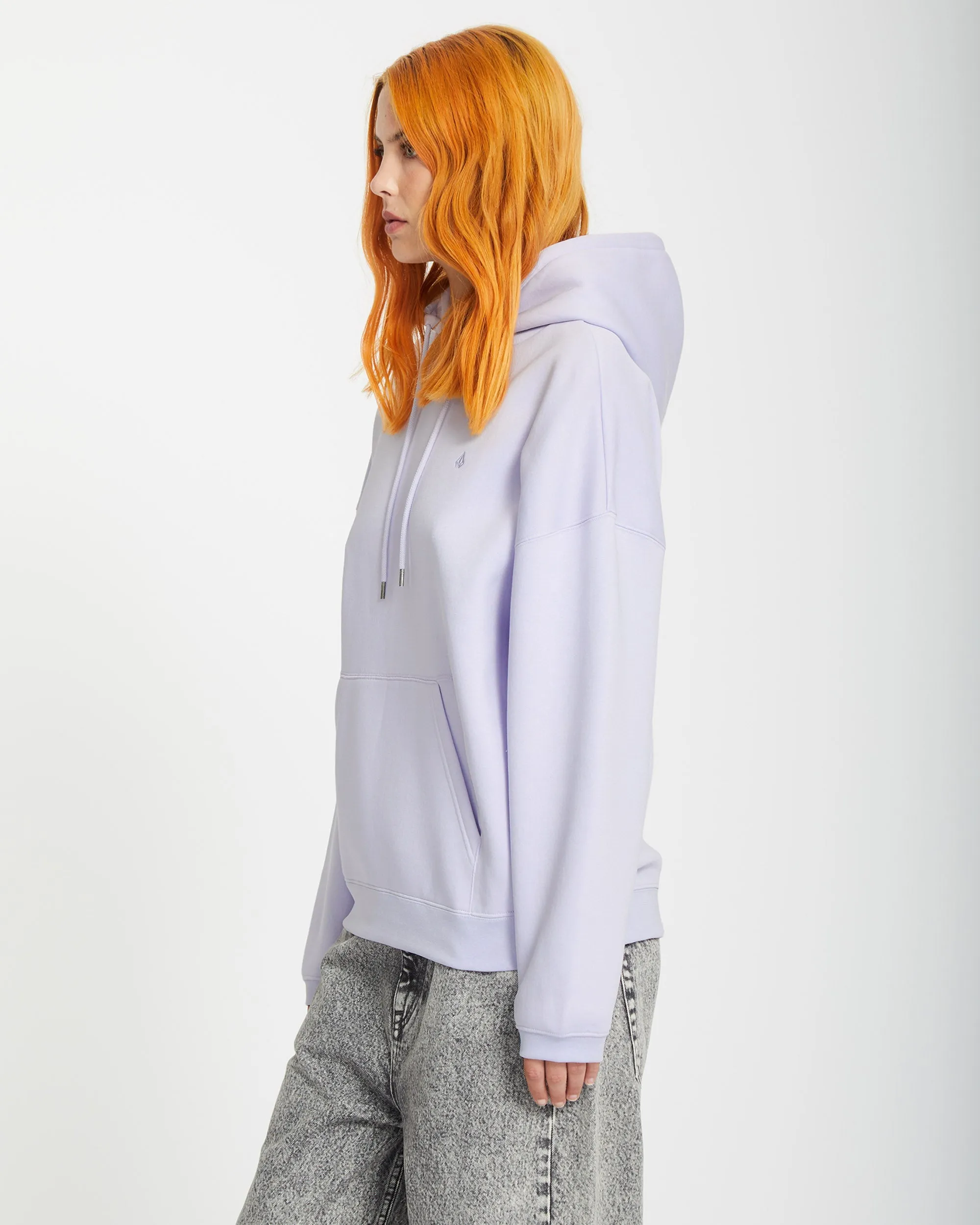 Sweat à Capuche Stone Heart Up - DUSTY LAVENDER