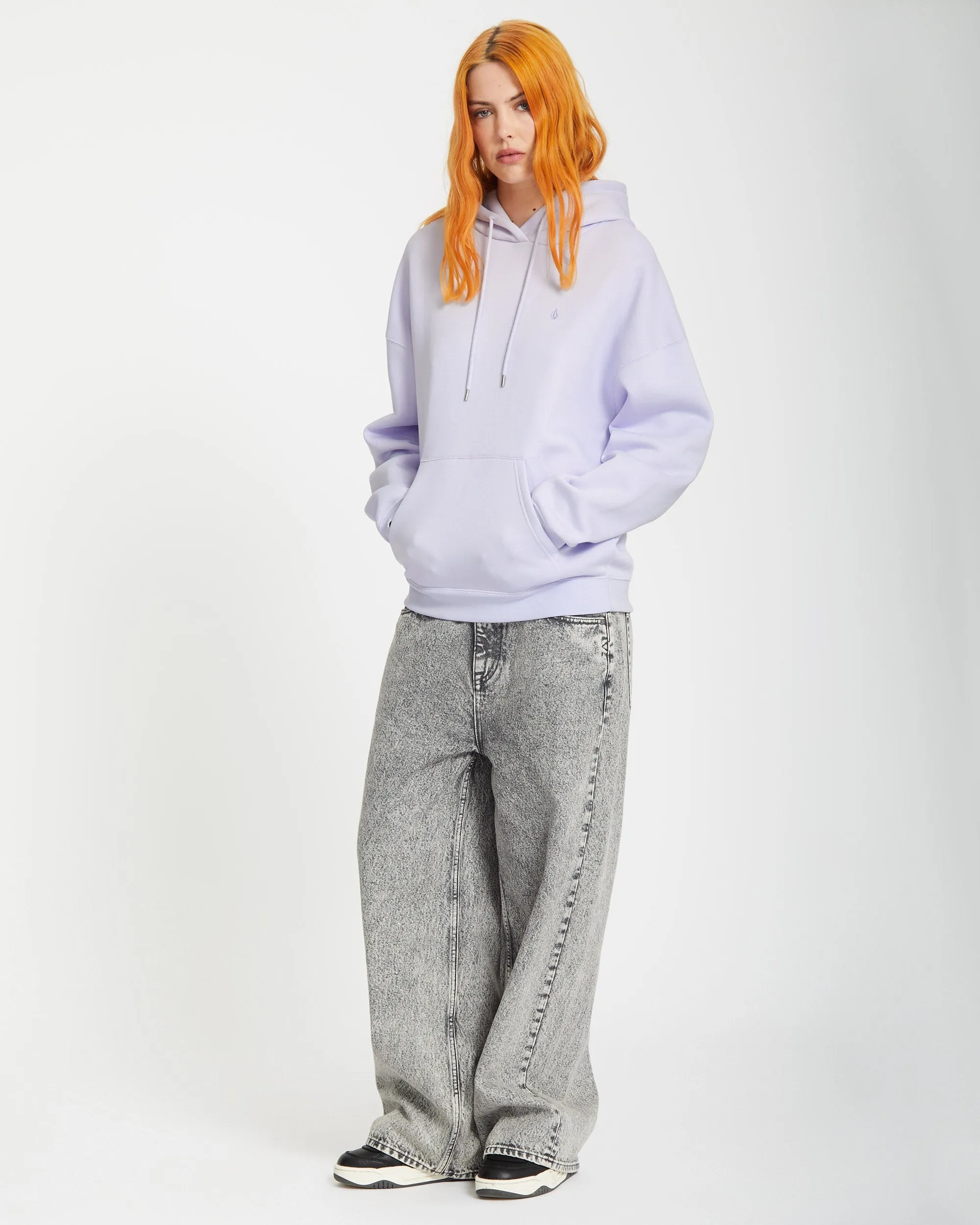 Sweat à Capuche Stone Heart Up - DUSTY LAVENDER